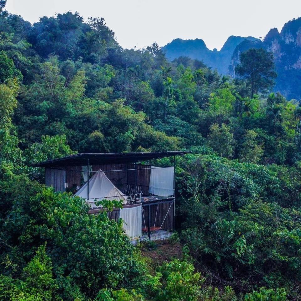 Tanoshi Glamping In Khao Sok Hotell Khao Sok National Park Eksteriør bilde